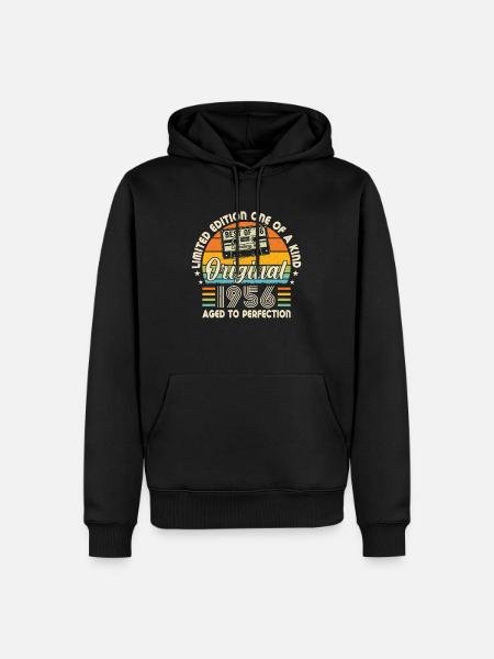 1956 - A legendary year - Men’s Premium Organic Hoodie - black