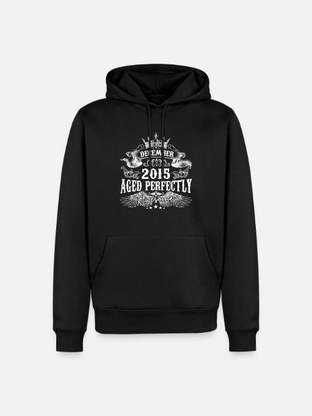 December 2015 Anniversary 2015 December - Men’s Premium Organic Hoodie - black