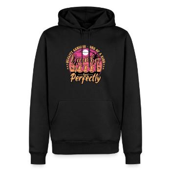 December 1999 Anniversary 1999 December 1999 - Men’s Premium Organic Hoodie - black - Front - Nico (187cm)