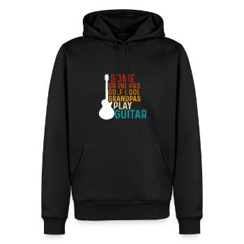 Manche Großväter Golfen Coole Großväter Spielen - Männer Premium Bio Hoodie - Schwarz - Vorne - Nico (187cm)
