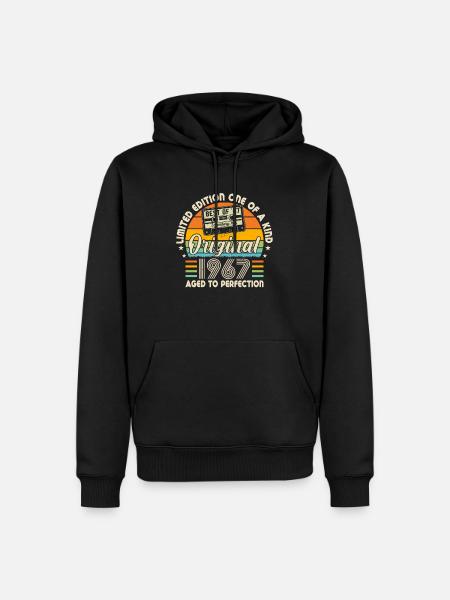 Legendary birth in 1967 - Men’s Premium Organic Hoodie - black