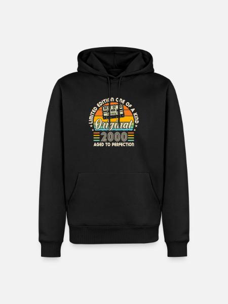 Legendary Birthday Boy 2000 - Men’s Premium Organic Hoodie - black