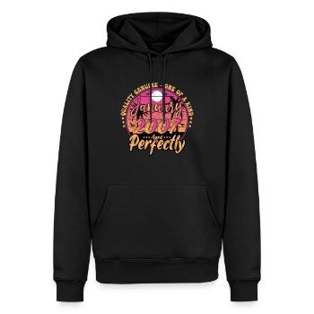 January 2007 Anniversary 2007 January 2007 - Men’s Premium Organic Hoodie - black - Front - Nico (187cm)