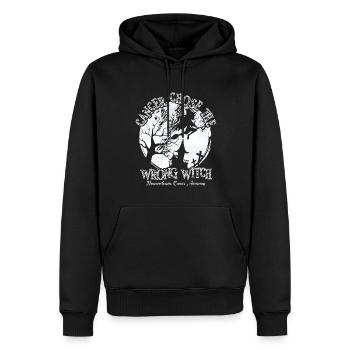 Krebs Hexe Zebra Neuroendokriner Krebs - Männer Premium Bio Hoodie - Schwarz - Vorne - Nico (187cm)