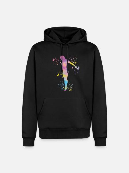 Turmspringen Synchronspringen Kunstspringen - Männer Premium Bio Hoodie - Schwarz