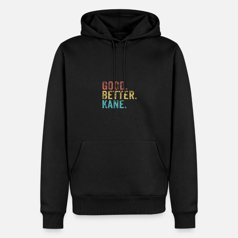 Les mecs cool s’appellent kane - Sweat à capuche Premium bio Homme - noir