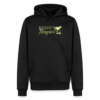 Blutgruppe Margarita Tequila Junggesellenabschied - Männer Premium Bio Hoodie - Schwarz - Vorne - Nico (187cm)