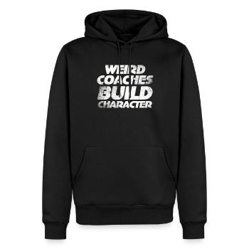 Seltsame Coaches Bilden Charakter Coach - Männer Premium Bio Hoodie - Schwarz - Vorne - Nico (187cm)