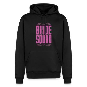Escouade de la mariée épouser les femmes mariage cadeau mariée - Sweat à capuche Premium bio Homme - noir - Devant - Nico (187cm)