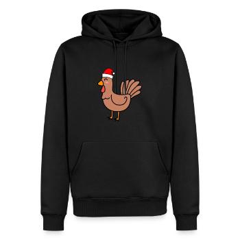 Truthan Comic Weihnachten Xmas - Männer Premium Bio Hoodie - Schwarz - Vorne - Nico (187cm)