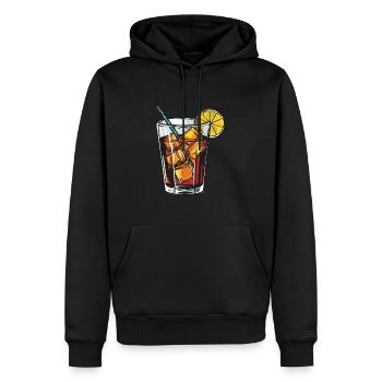 Limonade Drink - Männer Premium Bio Hoodie - Schwarz - Vorne - Nico (187cm)