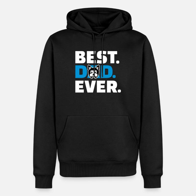 Yorkshire Terrier - Sweat à capuche Premium bio Homme - noir