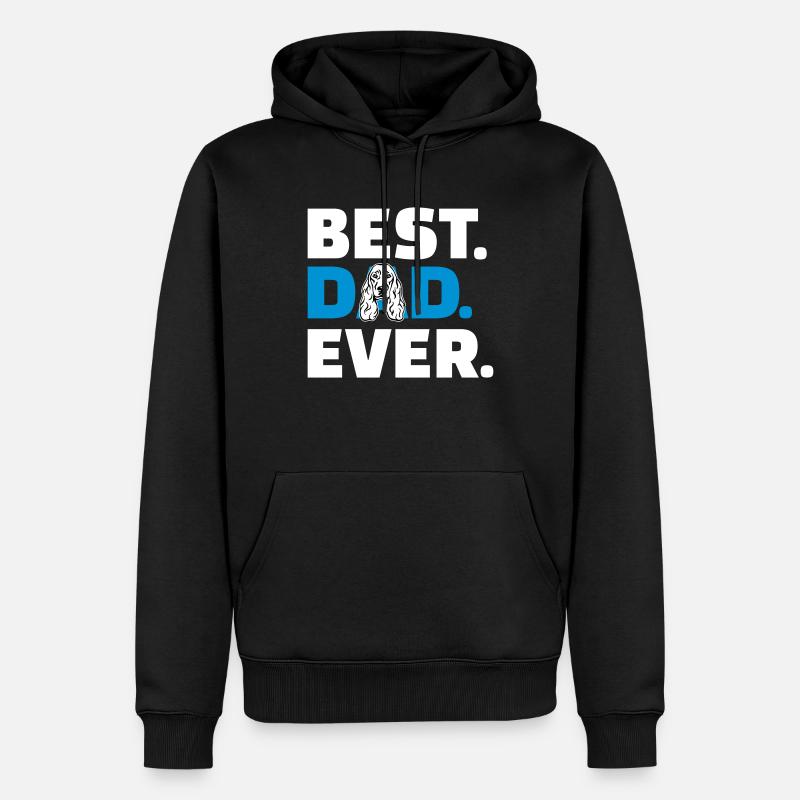 Cocker Spaniel - Männer Premium Bio Hoodie - Schwarz