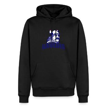 Gaulois - Sweat à capuche Premium bio Homme - noir - Devant - Nico (187cm)