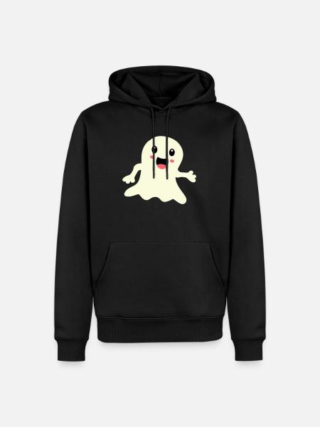 Ghost 1 - Men’s Premium Organic Hoodie - black