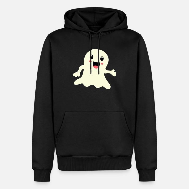 Fantôme 1 - Sweat à capuche Premium bio Homme - noir