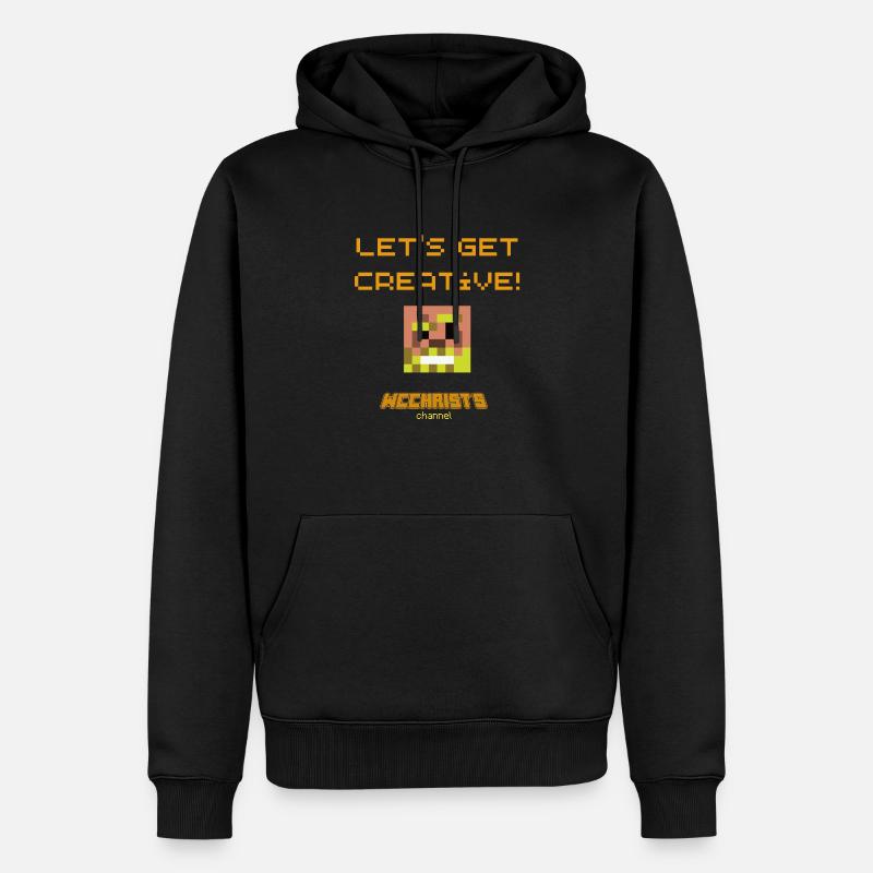 Soyons créatifs ! - Sweat à capuche Premium bio Homme - noir