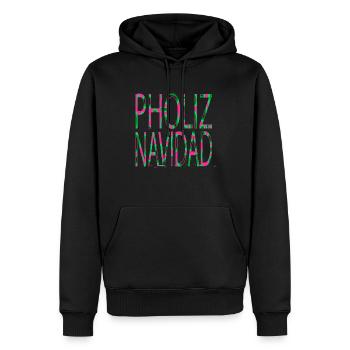 present gift idea fun beach holiday beach computer - Männer Premium Bio Hoodie - Schwarz - Vorne - Nico (187cm)
