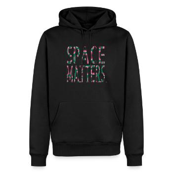 gift idea birthday conspiracy colors - Männer Premium Bio Hoodie - Schwarz - Vorne - Nico (187cm)