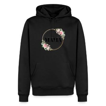 Beste Mama - Geschenkidee - Männer Premium Bio Hoodie - Schwarz - Vorne - Nico (187cm)
