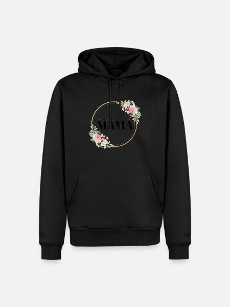 Beste Mama - Geschenkidee - Männer Premium Bio Hoodie - Schwarz