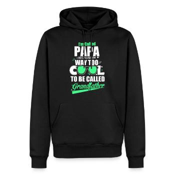 I'm called dad - Men’s Premium Organic Hoodie - black - Front - Nico (187cm)