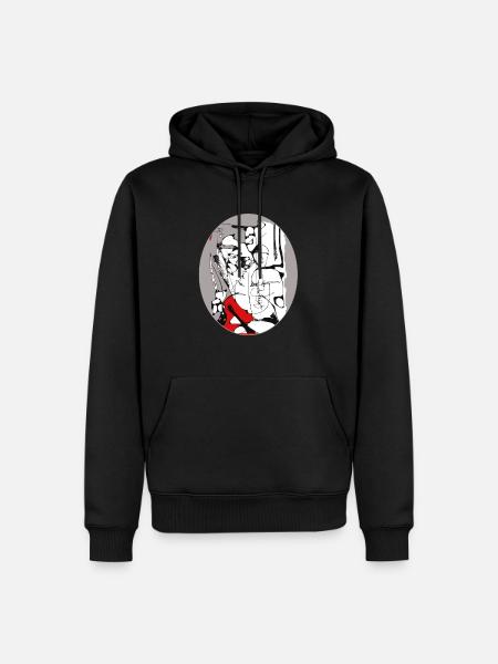 Freedom of interpretation 3 - Men’s Premium Organic Hoodie - black