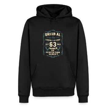 Original seit über 63 Jahren Geburtstag Geburt - Männer Premium Bio Hoodie - Schwarz - Vorne - Nico (187cm)