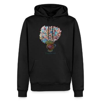 fantastische Vase 2017 - Männer Premium Bio Hoodie - Schwarz - Vorne - Nico (187cm)