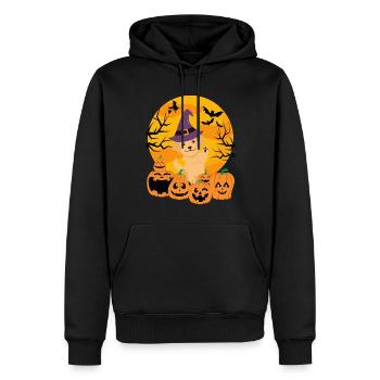 Golden Retriever Halloween Costume Dog - Men’s Premium Organic Hoodie - black - Front - Nico (187cm)