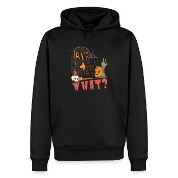 Süße und gruselige Havana Halloween Katze - Männer Premium Bio Hoodie - Schwarz - Vorne - Nico (187cm)