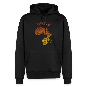 Afrika Madagaskar Africa Afrika - Männer Premium Bio Hoodie - Schwarz - Vorne - Nico (187cm)