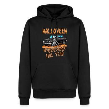 Halloween Was Insane This Year - Men’s Premium Organic Hoodie - black - Front - Nico (187cm)