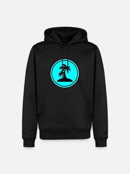 Cloverleaf luck - Men’s Premium Organic Hoodie - black
