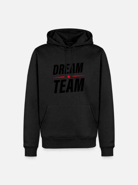 Dream Team - Men’s Premium Organic Hoodie - black