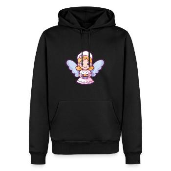 Fairy Baking Cooking Cute - Men’s Premium Organic Hoodie - black - Front - Nico (187cm)