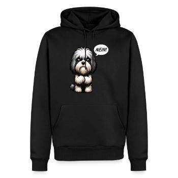 Nein Havaneser Havaneserbesitzer Havaneserhalter - Männer Premium Bio Hoodie - Schwarz - Vorne - Nico (187cm)