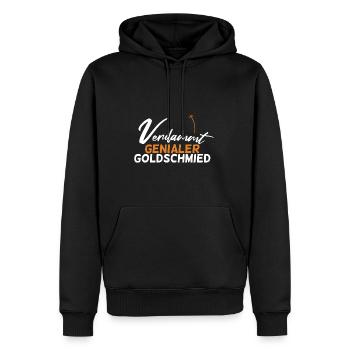 Goldschmied Schmiedekunst Handwerker Geschenk - Männer Premium Bio Hoodie - Schwarz - Vorne - Nico (187cm)