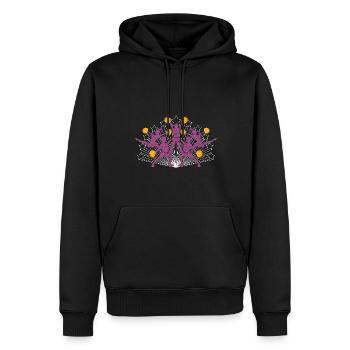 Sportler Cheerleading Geschenk Sport Cheerleader - Männer Premium Bio Hoodie - Schwarz - Vorne - Nico (187cm)