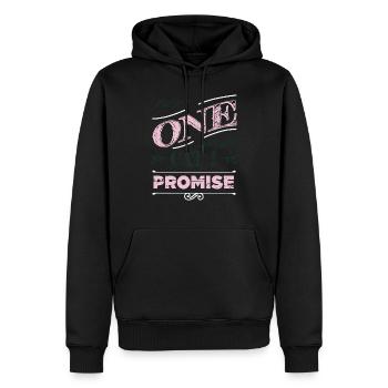birthday present geek valentines day pet lover - Männer Premium Bio Hoodie - Schwarz - Vorne - Nico (187cm)