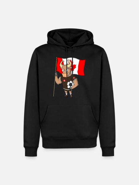 Taurus Fan Canada - Men’s Premium Organic Hoodie - black