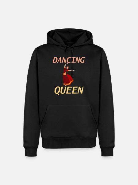 Dancing Dance Music - Men’s Premium Organic Hoodie - black