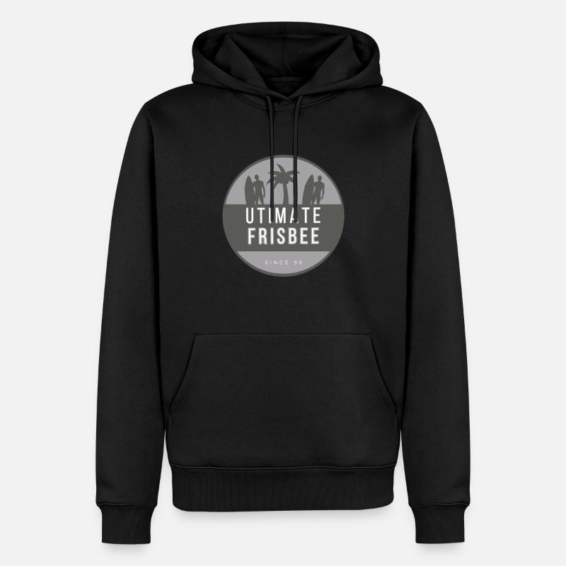Ulti Strand 10 - Männer Premium Bio Hoodie - Schwarz
