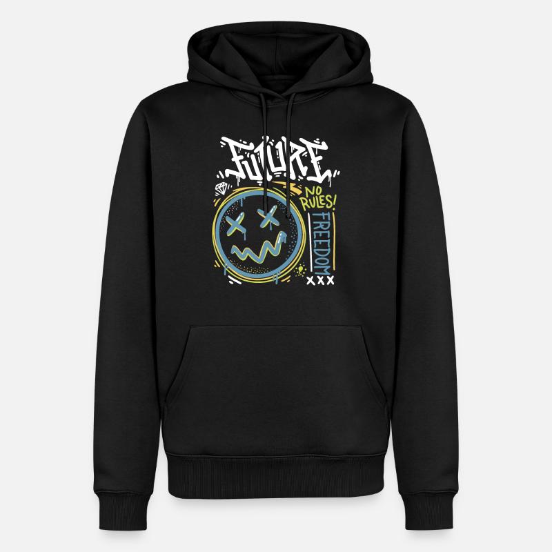 Futur Pas de règles - Sweat à capuche Premium bio Homme - noir