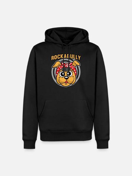 Rockabilly - Men’s Premium Organic Hoodie - black