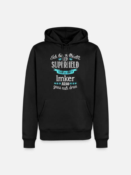 Imker - Männer Premium Bio Hoodie - Schwarz