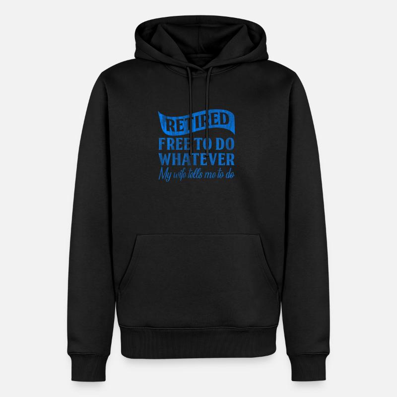 Femme de pension - Sweat à capuche Premium bio Homme - noir