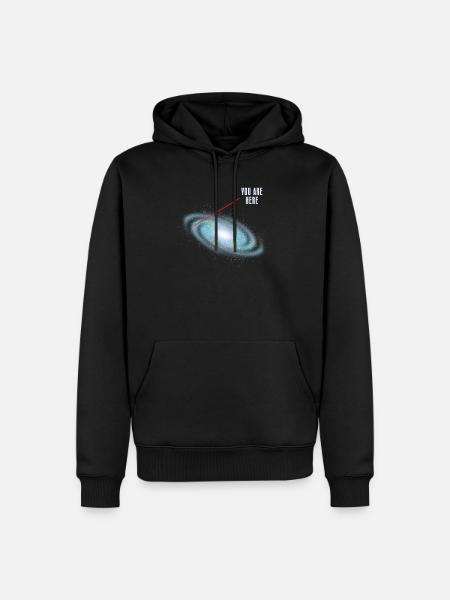 Astronomy galaxy - Men’s Premium Organic Hoodie - black