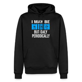 Periodensystem Biologie - Männer Premium Bio Hoodie - Schwarz - Vorne - Nico (187cm)
