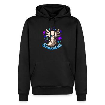 Axolotl Reptile Salamander Aquarium Kawaii Lurch - Männer Premium Bio Hoodie - Schwarz - Vorne - Nico (187cm)